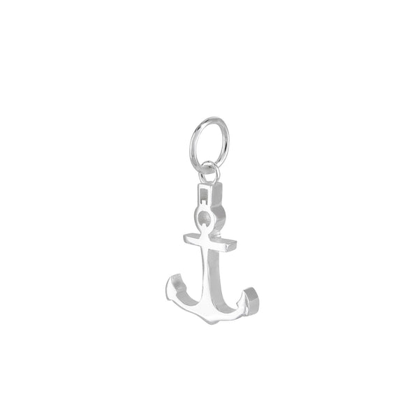 Damen-Anhänger Anker Schiffsanker maritim Meer Symbol See glanz 2 X 1,5 cm aus Sterling Silber 925